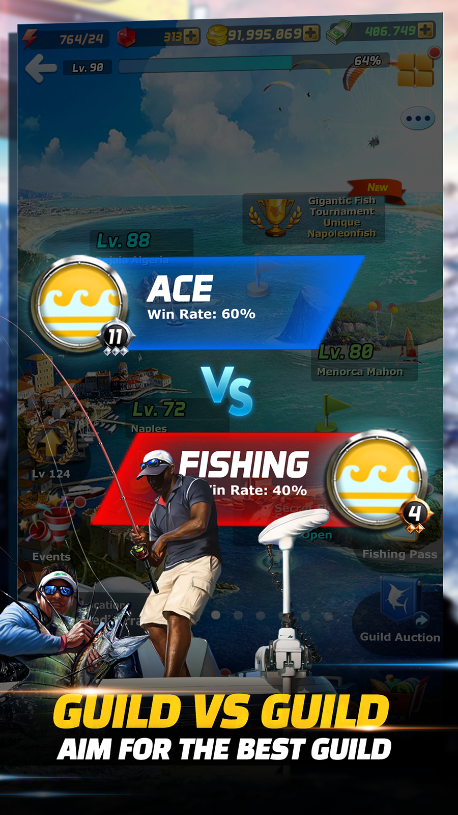 Ace Fishing : Wild Catch | Com2uS